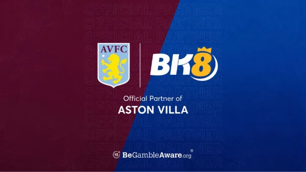 BK8 จับมือ Aston Villa เป็นพันธมิตรหลักอย่างเป็นทางการ