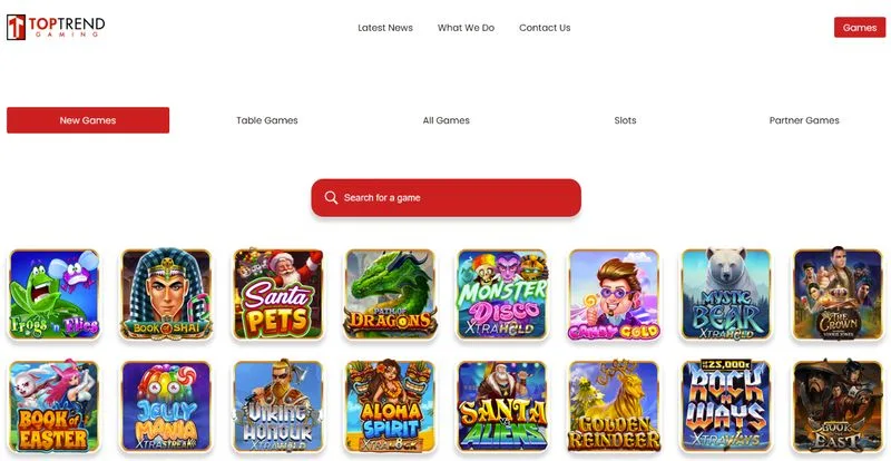 เริ่มเล่นสล็อต TopTrend Gaming บน BK8 วันนี้