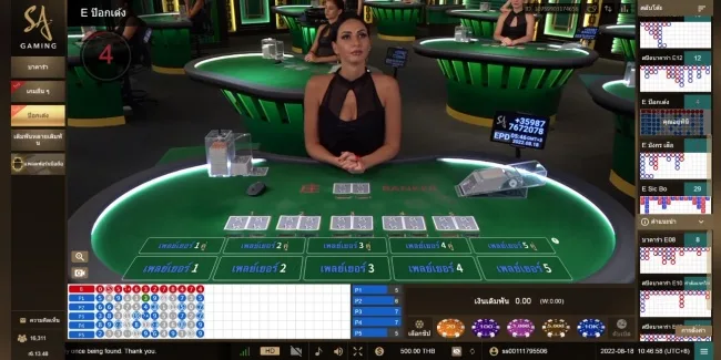 เกมคาสิโนสดยอดนิยมจาก SA Gaming ที่ต้องลองบน BK8